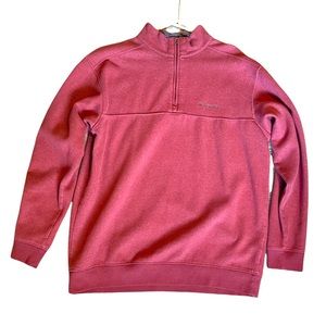 Mens Columbia Rust Colored Long Sleeve Sweatshirt Size L